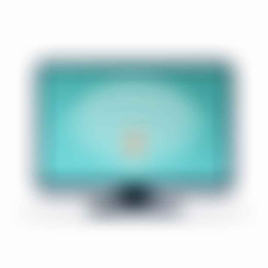 A TV screen showing the setup screen of a wireless display adapter
