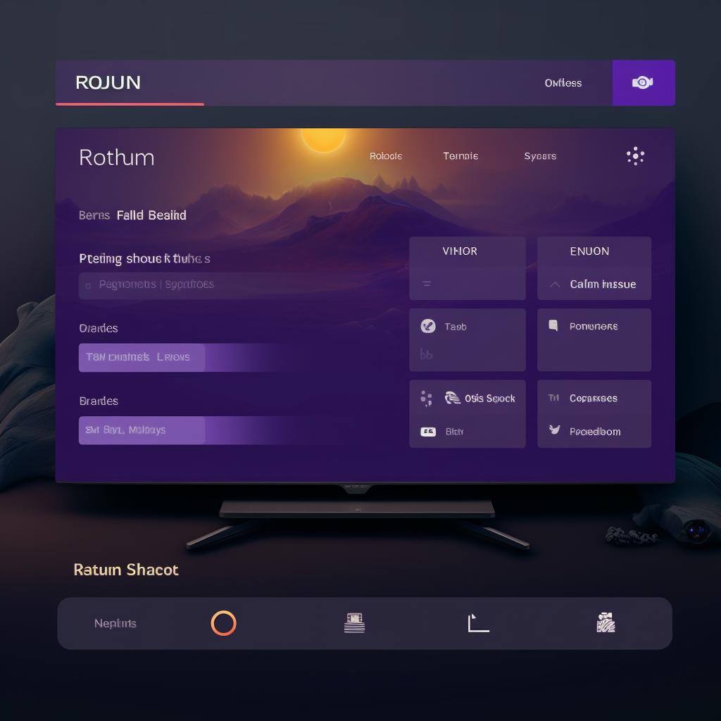 Roku Settings menu with the System option highlighted