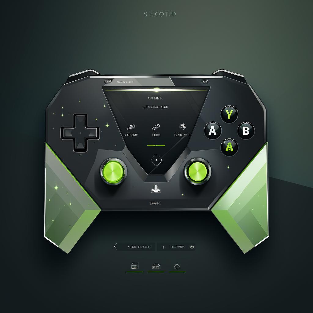 Home screen of NVIDIA Shield with the Settings option highlighted