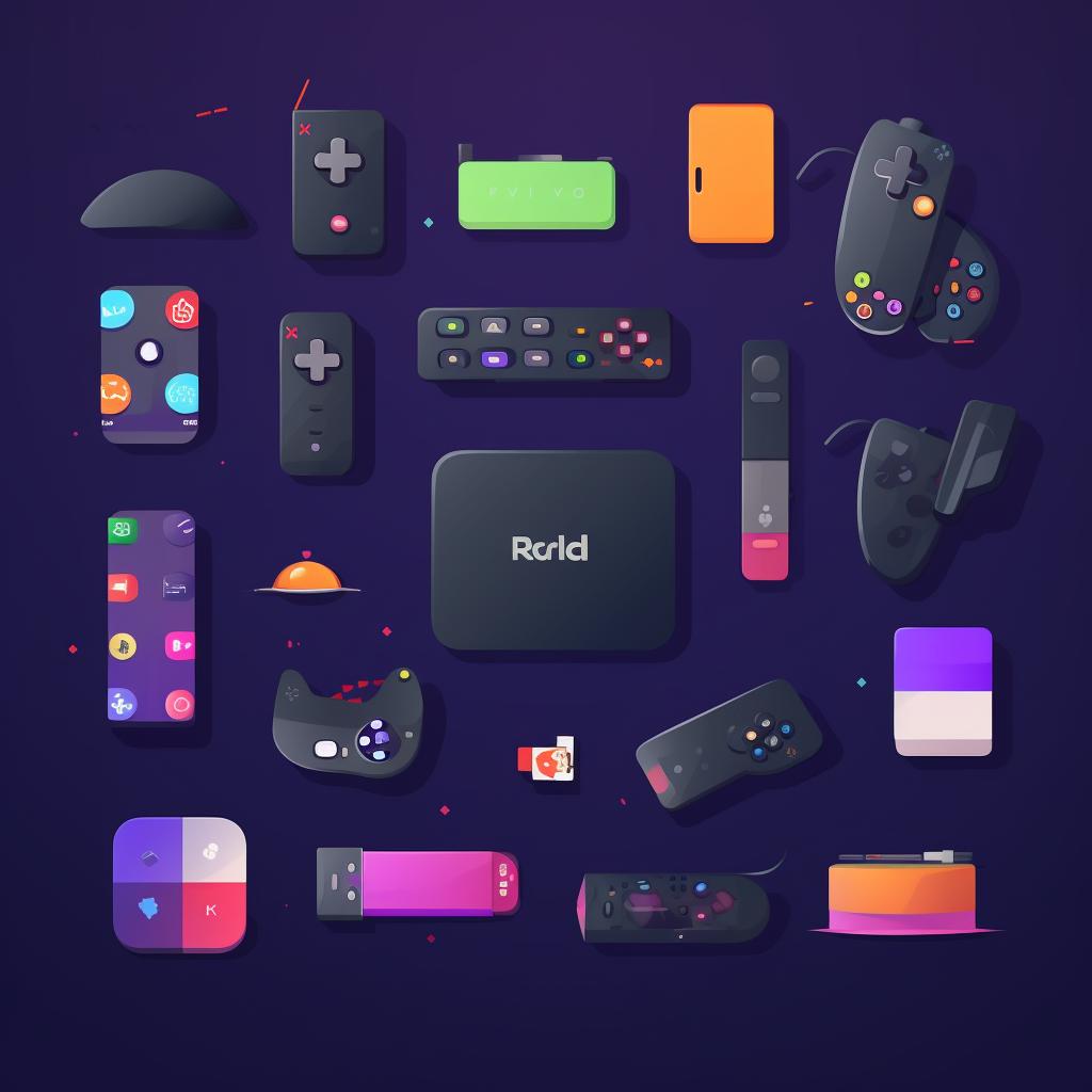 List of devices on Android with Roku selected