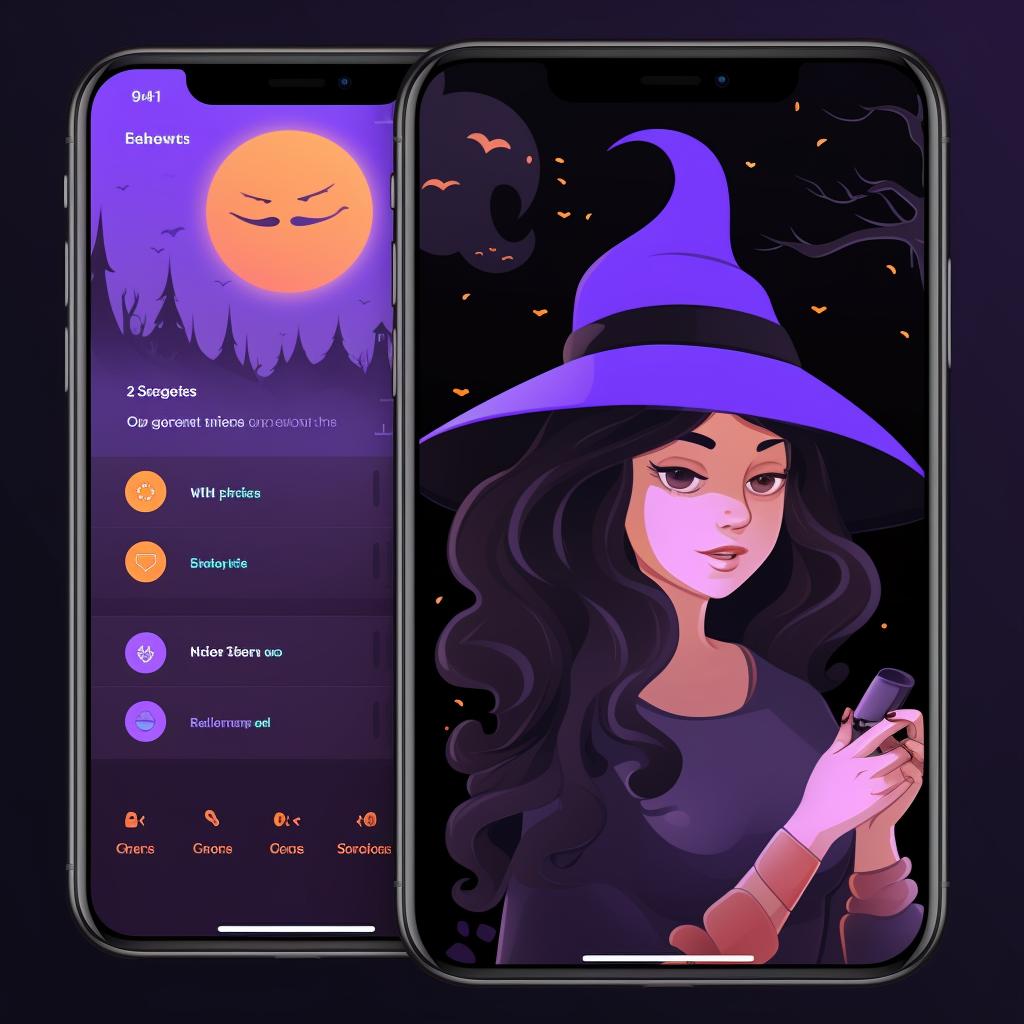 Screen Witch app with the screen resolution settings highlighted