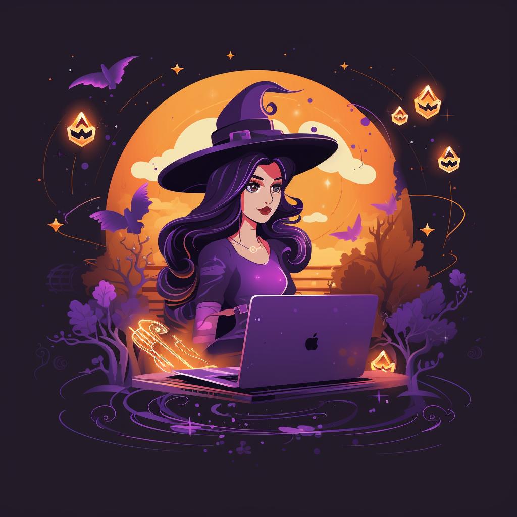 Screen Witch application open on a laptop