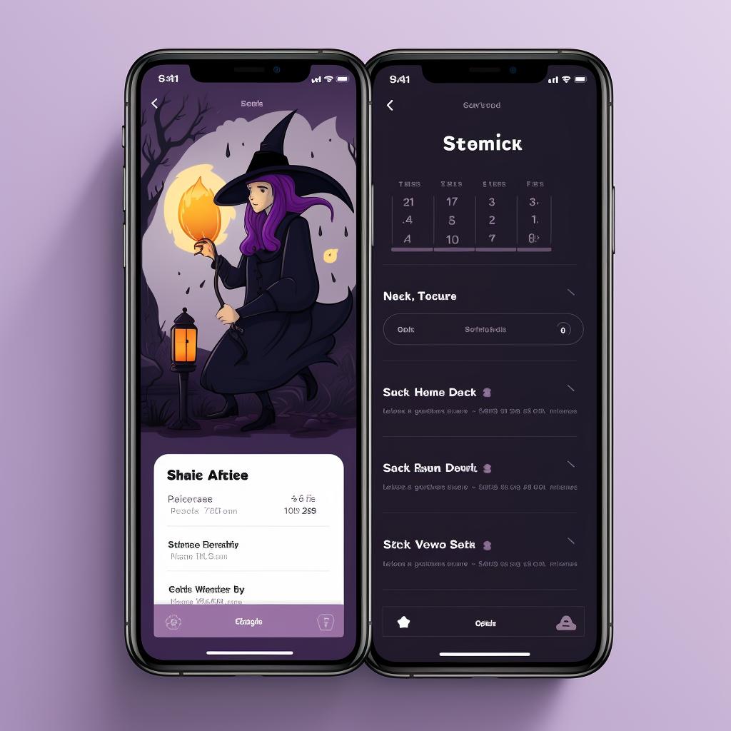 Screen Witch app open on iPhone showing list of available devices